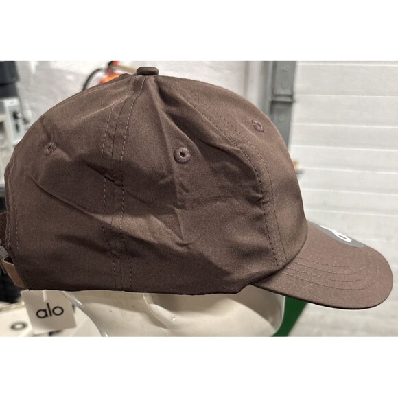 Alo Yoga Off-Duty Cap Brown Adjustable Hat Peaked Cap Sun Hat Baseball C… - Picture 4 of 6